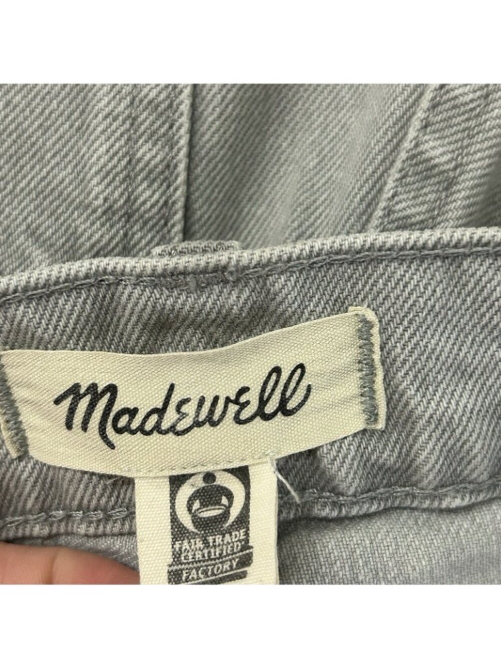 Madewell The Perfect Vintage Jean Women's Size 29 Gray Wash High Rise Denim - Picture 10 of 16